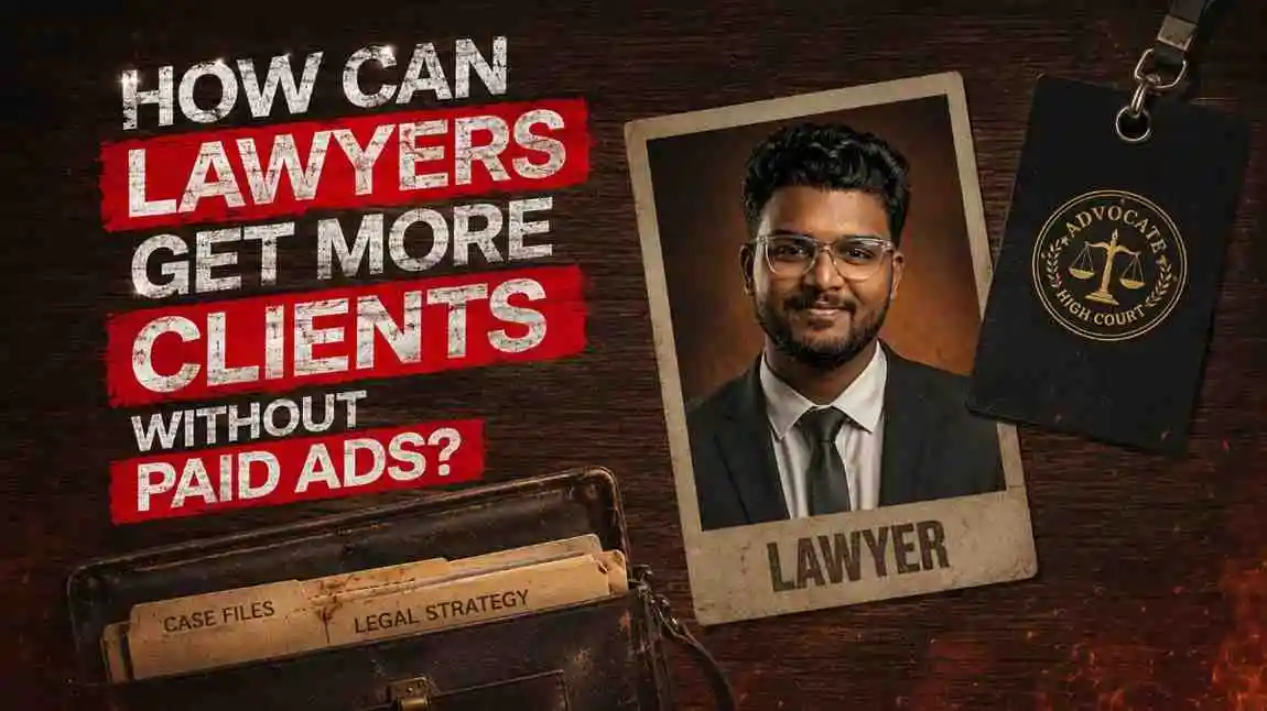 How can lawyers get more clients without paid ads
